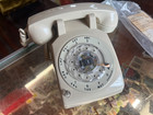 Vintage Tan Comdial Rotary Telephone Phone Mint In Box Complete Free Shipping