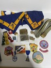 Huge Lot Of Vintage Scouts Uniforms Patches Pins 50s Thru 70s Shirts Buttons