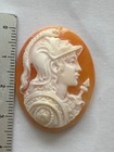 Amazing Shell Cameo Handmade  Athena