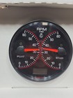 Twinscan Tachomater 0-6000 33tb016-m123 Fuel Display New Gas Or Diesel Free Ship