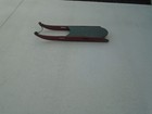 Antique Wood Sled Red And Green