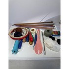 Vintage Knitting Needles Latch Crochet Hook Lot Embroidery Hoop Sewing Supplies