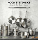 Stainless Steel Cookware Set 17 Piece  Professional 18 10 Stianless Steel Pots A