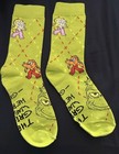 New - Mcdonald s Limited Edition Green  Grinch Crew Christmas Socks
