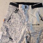 Grenade Fatigue Project Snowboard Pants Small White All Over Cargo Men   s