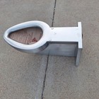 Acorn Controls Prison Toilet R2105-w-1 Toilet  Wall  Satin  Stainless Steel  Ada