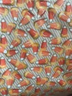 Custom-made W longaberger Halloween Candy Corn Fabric Table Runner - Diff Widths