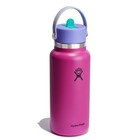 Hydro Flask 32oz Wide Mouth Flex Straw Water Bottle Holiday