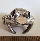Vintage Tiffany   Co Frog Solid Sterling Silver Paperweight 77 Gms 