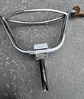 Vintage Bmx Bicycle Freestyle Handlebars Old School Chrome Skyway Ez Bars