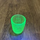 Pittsburgh Shriners 1905 Uranium Glass Toothpick Holder