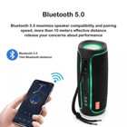 Stereo Bass Bluetooth Speaker Wireless Waterproof Usb tf fm Radio Loud Black