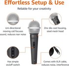Dynamic Microphone - Professional Vocal Mic With Cable For Karaoke