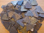 Vintage Ford Rouge Plant Tool Check Tag - N Prefix - 150 Available