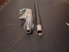 Harry Potter Lucius Malfoy Cane Heavy Metal Construction- Add Your Own Wand