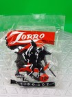 1958 Zorro   Horse Lido Plastic Toy Original Cellophane Package Walt Disney Misp