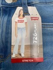 Levi s Girls High Rise Adjustable Waistband 726 Flare Jeans 10 Or 12