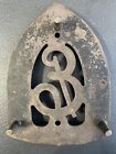 Antique Cast Iron Trivet For Sad Iron Enterprise Mfg Co Philadelphia Usa-3 Legs