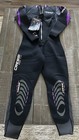 Nwt Cressi Bahia Flex 3mm Womens Wetsuit Xl Black   Purple Full Scuba Diving