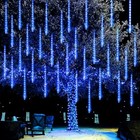 864led Christmas Light - Meteor Shower Rain Lights - 11 8 Inch - 24 864 Led Blue