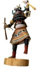 Vintage Hopi 13    Broad Face Wuyak-kuita Whipper Kachina Signed Clark