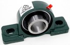  2  Ucp208-24 Solid Base Pillow Block Bearing 1-1 2 Bore Self Aligning 2 Bolt
