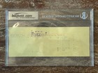 Chiefs Hof Coach Hank Stram Autographed Check - Beckett Graded Authentic