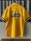Vintage 1970 s Missouri Tigers Game Worn Sand Knit Warm Up Jacket Mizzou  44