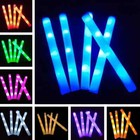 100 Pcs Led Light Up Foam Sticks Concert Rally Glow Sticks Party Rave Wands