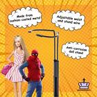Kaiser Black Doll Stand - Action Figure Stands With Expandable Waist Wire For 8-