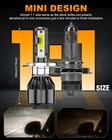 Led Headlights For Yamaha Yzf R6 1999 2000 2001 2002 Yzf-r6 2x H4 9003 Bulbs