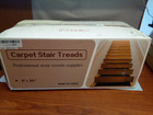 Non-slip Stair Treads For Wooden Steps- Indoor Carpet- 13 Pcs 8 30in Brown Print