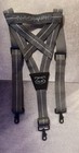 Vtg Nastypig Suspenders Osfa Grey  Harness Clip On Sold Out