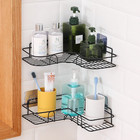 Bathroom Corner Shower Caddy Shelf Triangular Storage Organizer For Toiletries