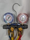Yellow Jacket Titan 4-valve Manifold  Refrigerant Gauges With Hoses