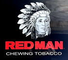 Vintage 1999 Rare Red Man Chewing Tobacco 22    X 22    Pinkerton Co  Mirror Sign