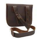 Muzzle-loaders Leather Free Trapper Possibles Bag With Suede Lining - Mz1202s