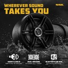 Soundstorm Btb6 Bluetooth 6 5  450w Atv marine Off Road Amplified Tube Speaker