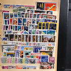 World Wide Postal Used Stamp Collection  Appx  1444 On Stock Pages Most Canceled