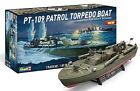 Revell Pt109 Patrol Torpedo Boat - Plastic Model Military Ship Kit - 1 72 Scale