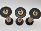 Three Clean 120 Early Wood Film Spools 2 Original Kodak Brownie Wooden Spools