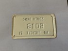 Rare 1969 1970 1971 South Bend Indiana Bicycle License Plate Original Paint