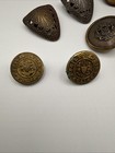 Vintage Antique Button Lot Military Philadelphia Police Covers Spare Heraldic