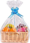 Awpeye Clear Basket Bags 20pack Large Cellophane Gift Bags For Baskets  24 x30  