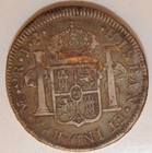 1821  Peru 2 Reales Coin