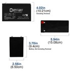 Mighty Max 12v 8ah Sla Replacement Battery For Apc Back-ups Es 650