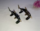 Swim Dolphin Design Interior Door Pull Set Brass Nautical Fish Door Handle Ca770