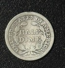 1848 Liberty Seated Half Dime  Fine F 214004