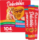 Hartz Delectables Squeeze Up Variety Pack Lickable Cat Treats 104x0 5-oz