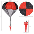 3pcs Tangle-free Parachute Toys For Kids Outdoor Throw   Fly Parachute - New